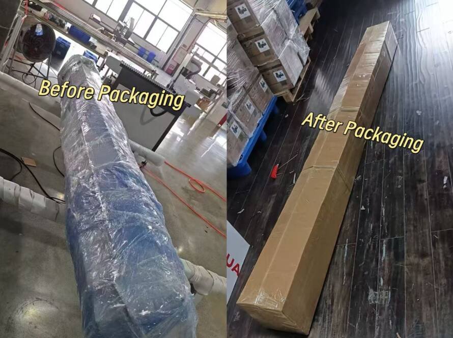 3 meter oversized cargo packaging for international shipping to Australia