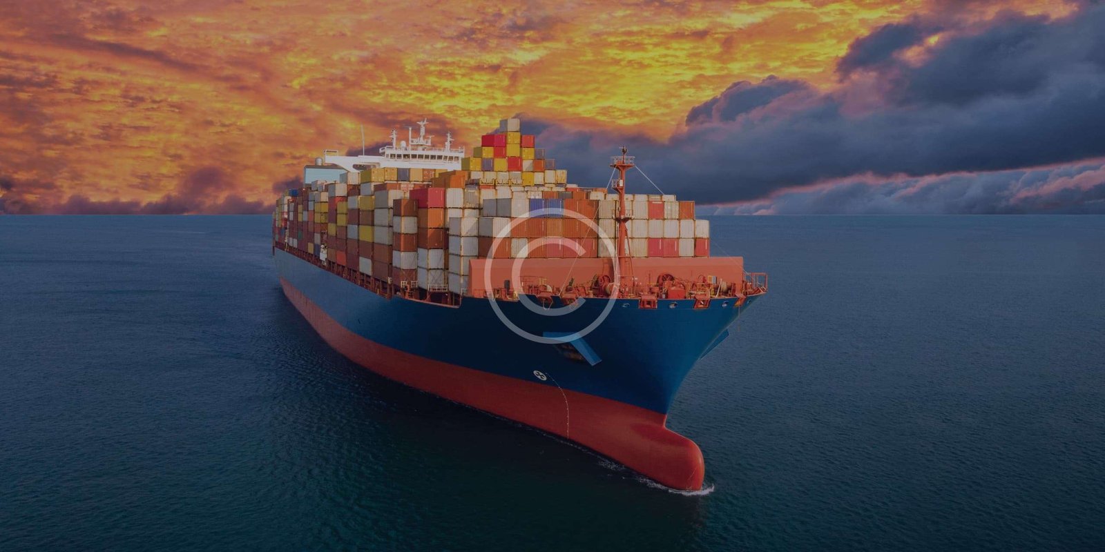 Southeast Asia shipping container vessel